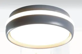 293GY 12W LED Flush Mount Light in Gray