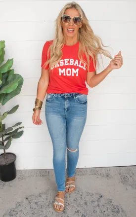 Baseball Mom Graphic Tee** - Final Sale