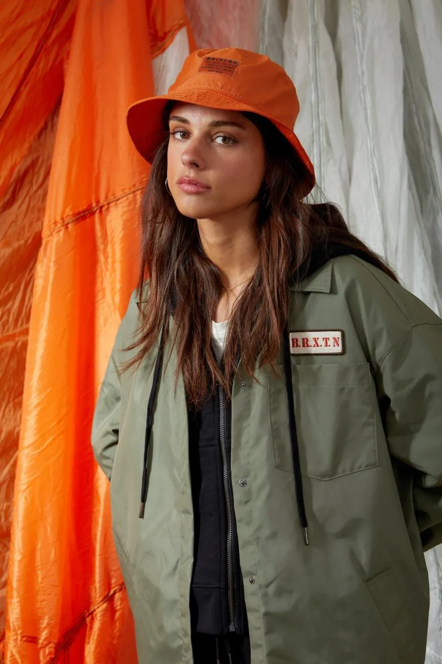 Bora Vintage Nylon Jacket - Olive Surplus