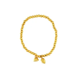 Courage Waterproof Fall Bracelet 18K Gold Plating