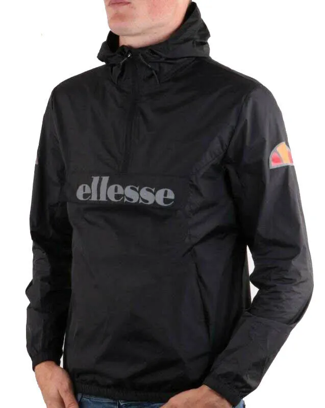 Ellesse Jacket Mens Running Jacket Pullover 1/4 Zip Track Top Jackets