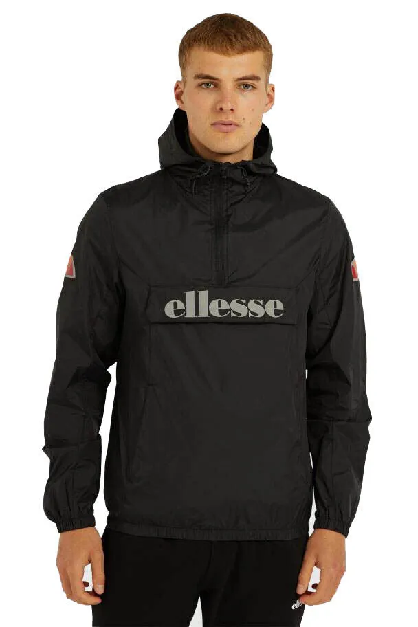 Ellesse Jacket Mens Running Jacket Pullover 1/4 Zip Track Top Jackets