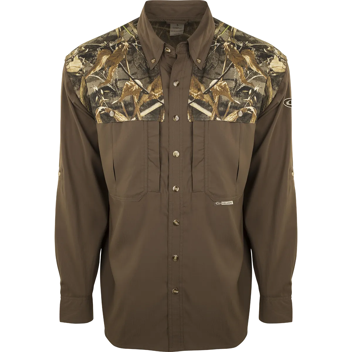 EST Two-Tone Camo Flyweight Wingshooter's Shirt L/S