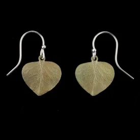 Eucalyptus Earrings - Leaf Wire Drop