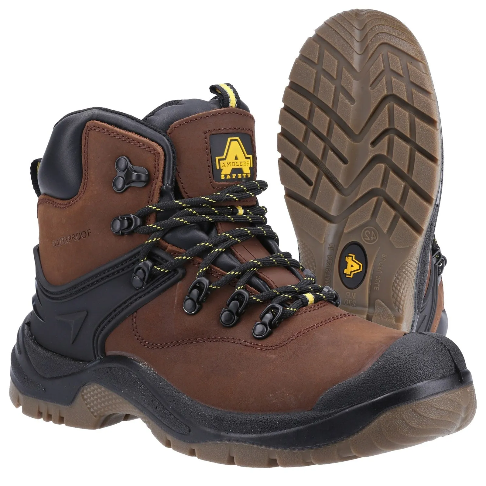 FS197 Shock Absorbing Waterproof Lace up Safety Boot