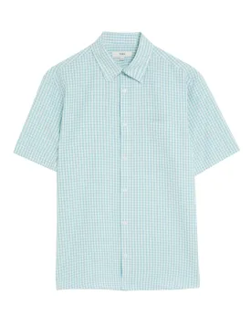 Gingham Check Shirt