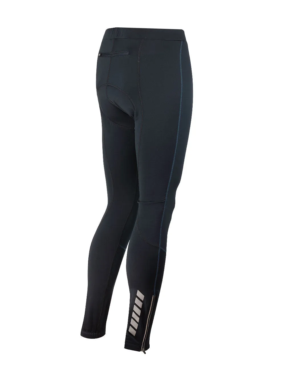 Herren Thermo Fahrradhose Lang Pro Schwarz-Blau Setprodukt