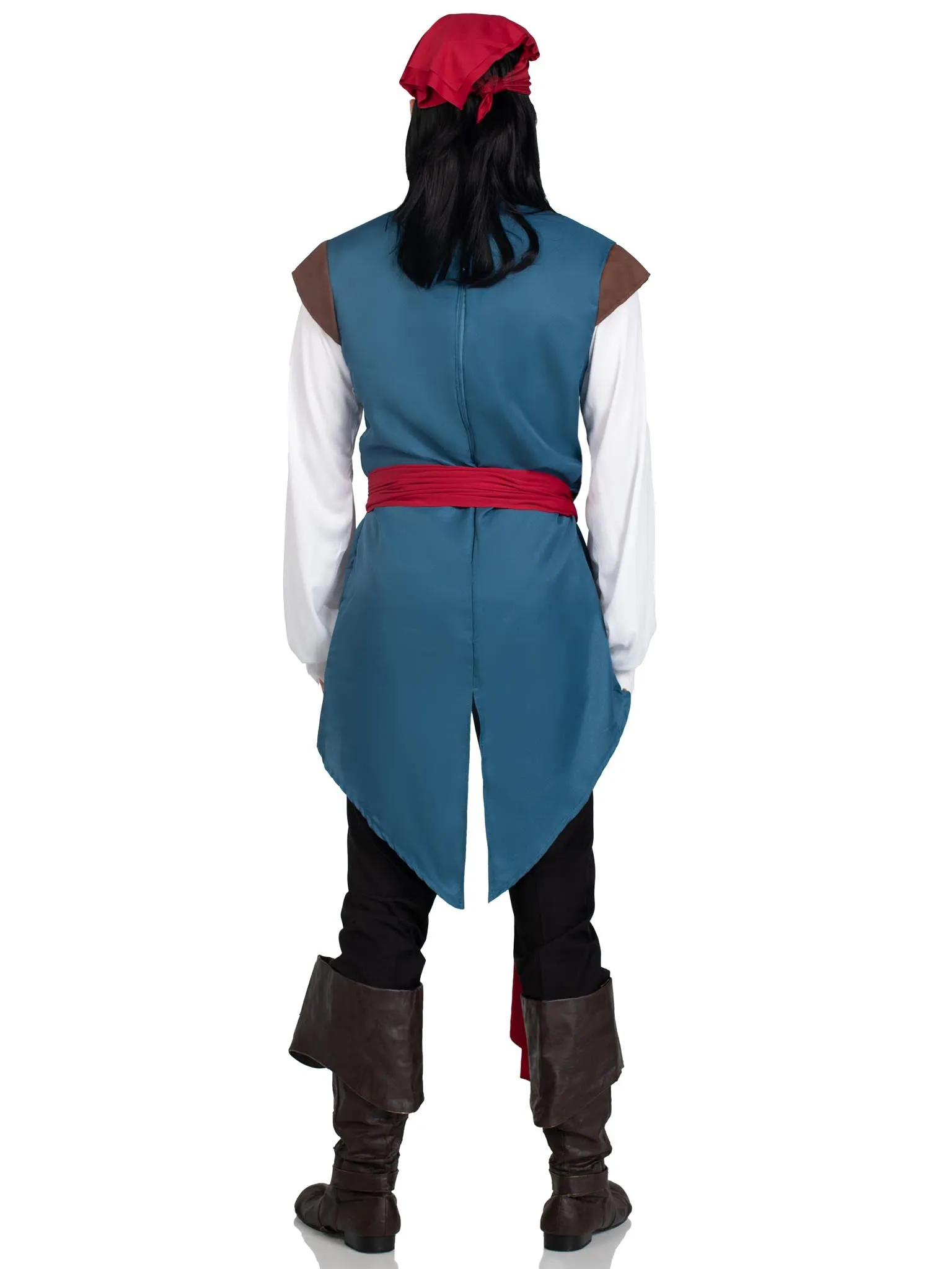 Men's 3 PC Scoundrel Pirate Costume