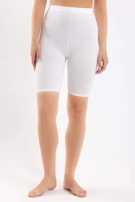 Mid Thigh Slim Shorts