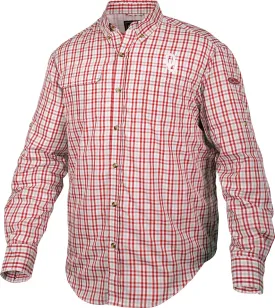 Oklahoma Gingham Plaid Wingshooter's Shirt Long Sleeve