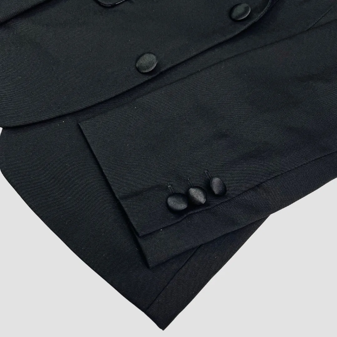 Tuxedo Suit Jacket | Black