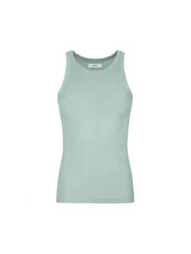 Women's 365 Lightweight Rib Tank Top—eucalyptus blue